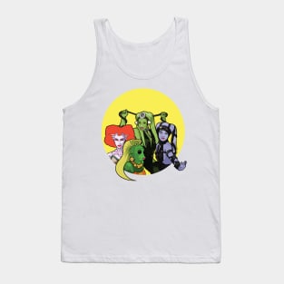 SPACE GIRLS YELLOW Tank Top